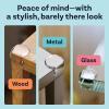 imageCorner Protector for Baby Protectors Guards  Furniture Corner Guard ampamp Edge Safety Bumpers  Baby Proof Bumper ampamp Cushion to Cover Sharp Furniture ampamp Table Edges  Clear and Transparent  18 Pack12 Count Pack of 1