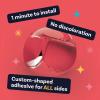 imageRound and LShape Corner Protectors for Baby Protectors Guards  Furniture Corner Guard ampamp Edge Safety Bumpers  Two 12 Packs